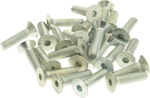 Śruba imbusowa stożkowa DIN7991 M8x30 mm ocynk kl. 8.8 Kramp 799183088 - Intertraktor