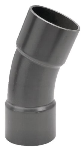 Kolanko PCW-U 22.5° z mufą VdL, 200 x 200 mm 12.5 bar 7200522 - Intertraktor