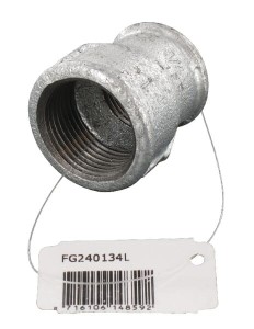 Kształtka rurowa nr 240 zwężka redukcyjna gwint wew. ocynk, 1" x 3/4" FG240134L