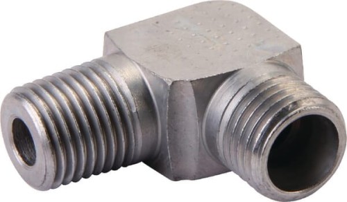Złącze kątowe gwint zewnętrzny NPT WES, 10L M16x1.5 1/4" WES10L14NPT - Intertraktor