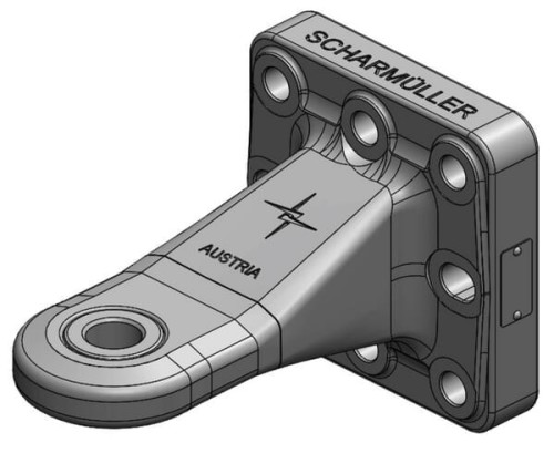 Zaczep oczkowy kat. 2 Ø 33 mm 145x145 ISO 21244 006541510A02 - Intertraktor