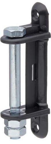 Izolator przykręcany do taśmy, czarny 10 szt. AKO 44347 - Intertraktor