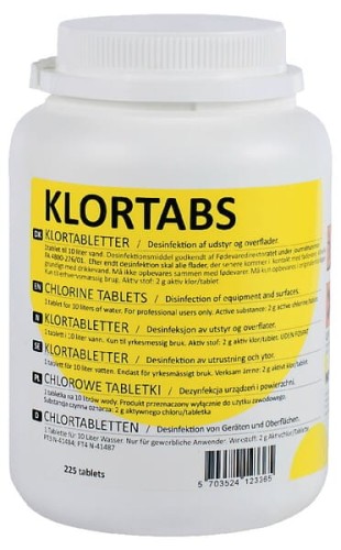 Tabletki chlorowe, 225 szt. 1580087225 - Intertraktor