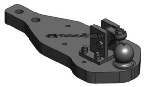 Belka zaczepu Heavy Duty K80® Valtra T4 144, 154, 174e, 194, 214, 234 009603640A11