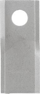 Nożyk kosiarki rotacyjnej prawy 107x45x4 mm otwór Ø 18.25 mm okrągły pasuje do Kuhn/John Deere/New Holland 25 szt. 55903310KR