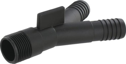 Rozgałęziacz 45° + tuleja 2x25 mm / 1x1" 140001AKB - Intertraktor
