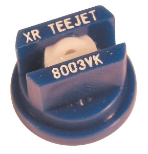 Rozpylacz płaskostrumieniowy XR 80° 03 niebieski ceramiczny TeeJet XR8003VK