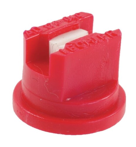 Rozpylacz płaskostrumieniowy AD 120° 04 czerwony ceramiczny Lechler AD12004C - Intertraktor