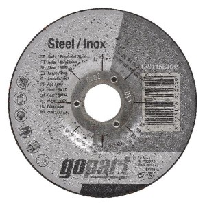 Tarcza do szlifowania stal / inox gopart, 115 x 6,4 mm GW11564GP