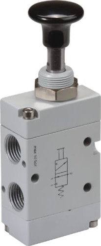 Zaw.dźwig.z przyc.3/2-dr.1/8" MAB32B18 - Intertraktor