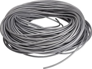 Kabel PVC, 6 mm, srebrny PL10118