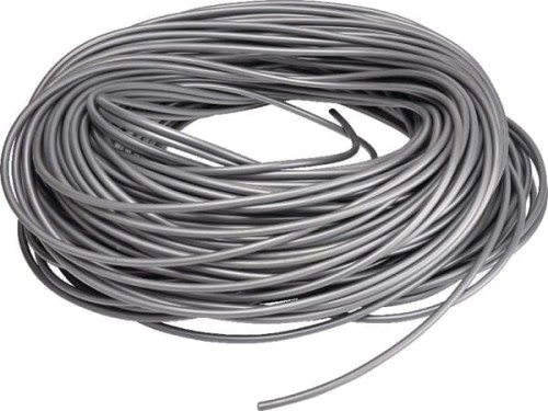 Kabel PVC, 6 mm, srebrny PL10118 - Intertraktor