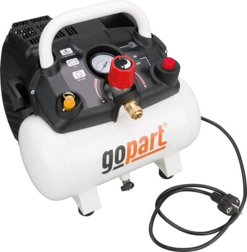 Kompresor gopart, bezolejowy 6 l AC110230V6LGP - Intertraktor