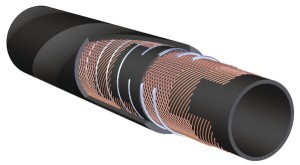 Wąż ssawno - tłoczny guma 10 bar ze spiralą stalową, 70 mm 40 m 9700900