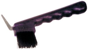 Szczotko kopystka, plastikowa czarna VV321149