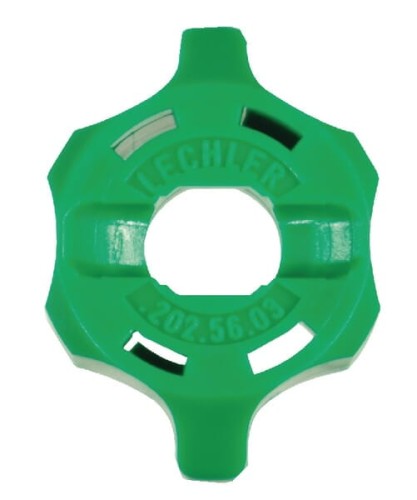 Pokrywka dyszy, bagnet, SW8/10, zielony, z uszczelką, Lechler 0652025603 - Intertraktor