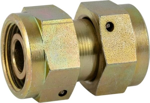 Złącze proste z nakrętkami, M26 x 1,5 18L D889110130318L - Intertraktor