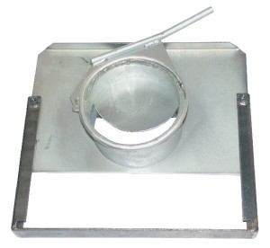 Zasuwa do ziarna, z rurą 150 mm KS400220R