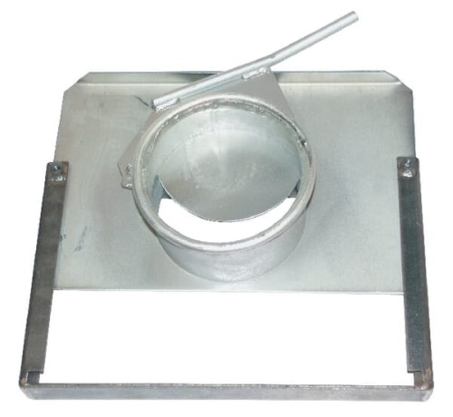 Zasuwa do ziarna, z rurą 150 mm KS400220R - Intertraktor