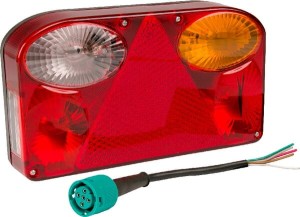 Lampa tylna zespolona, prawa prostokątna LA45029R
