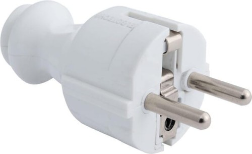 Wtyczka prosta Unischuko, z uziemieniem WT-30 1760141029 - Intertraktor