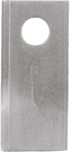 Nożyk kosiarki rotacyjnej lewy 105x48x4 mm otwór Ø 19 mm okrągły pasuje do Claas 25 szt. 0009492421KR