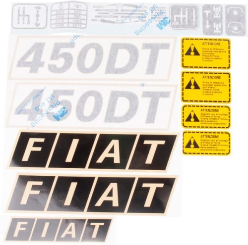 Zestaw naklejek Fiat 450 A865404N - Intertraktor