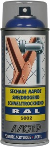 Lakier akrylowy w sprayu, RAL 5002 niebieski 400 ml 07006