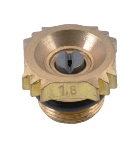 Rozpylacz płaskostrumieniowy szerokokątny 6818 1.8 mosiężny Braglia 6818017AV