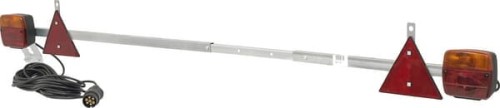 Zestaw lamp tylnych na belce, 1400-2100mm 7.5m 1400970055 - Intertraktor