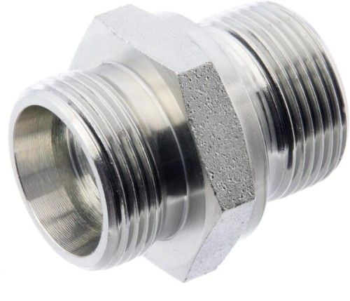 Przyłącze proste z uszczelką M26x1.5 - M26x1.5 18L GES18LM26WDGP - Intertraktor