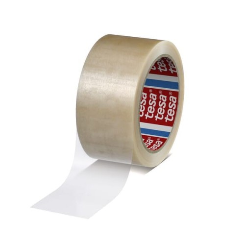 Taśma materiałowa z PCW, 66 m x 50 mm, TesaPACK® T041200000800 - Intertraktor