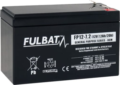 Akumulator 12V 7.2Ah AGM FB590028 - Intertraktor