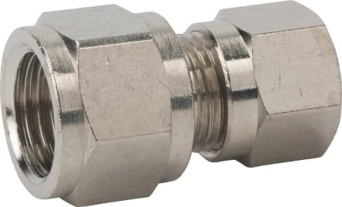 Złącze kolankowe, złącze 10 mm na pierścień zacinający / gwint wew. 1/4" BSP SCFCR1014 - Intertraktor