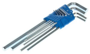 Zestaw kluczy imbusowych extra długich 2-10 mm 8 ele. SLH42EL88