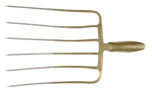 Widły do kukurydzy nieoprawne SHW, 6 zębów 360 x 320 mm ES54656