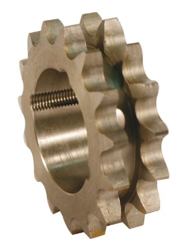 Koło łańcuchowe podwójne 21 zębów 1" łańcuch 16 B-2 do tulei Taperlock 3020 Kramp SD121TL - Intertraktor