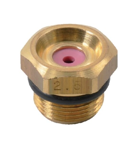 Rozpylacz płaskostrumieniowy szerokokątny 6818 50° 2.5 mosiężny Braglia 68180216 - Intertraktor