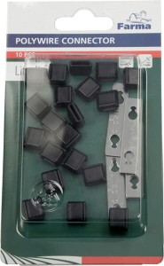 Złączka do drutu, Ø 3mm, 10 szt. 702026FA
