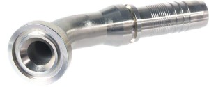 Końcówka węża SFL-NS z kołnierzem 45° 3000, DN25 44.5 mm SFLNS251645