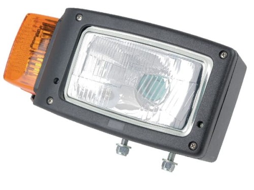 Reflektor halogenowy, prawy prostokątny przykręcany Cobo 05580000 - Intertraktor