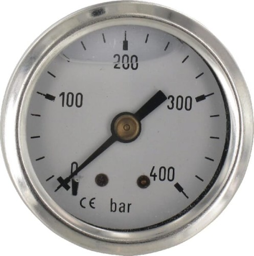 Manometr Ø 40 mm 0–400 bar przyłącze tylne 1/8" MA40400B02SSGF - Intertraktor