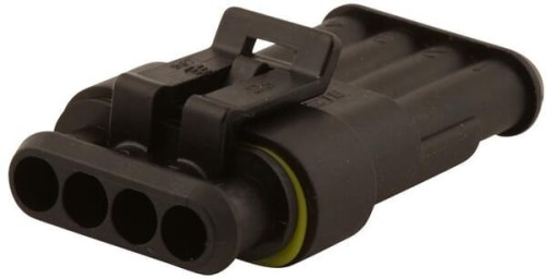 Kostka przewodu Super seal kpl. 4-biegunowa 8KW744808801 - Intertraktor