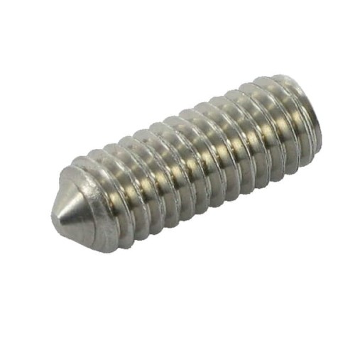 Wkręt dociskowy DIN914 M6x16 mm ze stali nierdzewnej A2 Kramp 914616RVSP025 - Intertraktor