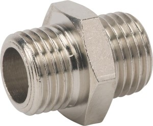 Łącznik dwustronny gwint cylindryczny 1/2"x1/2" BSPP PN1212P
