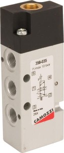 Zawór 5/2-drożny, monostabilny 358035