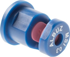 Rozpylacz płaskostrumieniowy MSI 160° 03 niebieski ceramiczny Albuz MSI03BLUE