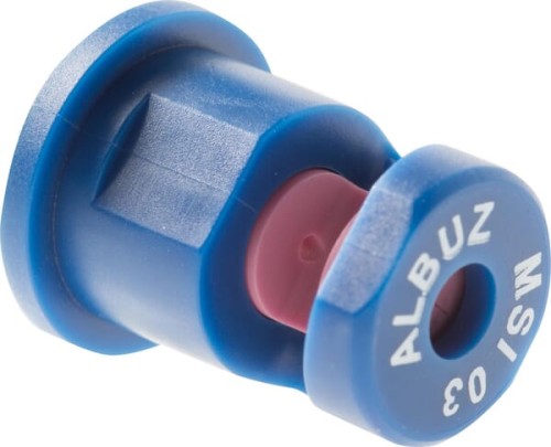 Rozpylacz płaskostrumieniowy MSI 160° 03 niebieski ceramiczny Albuz MSI03BLUE - Intertraktor