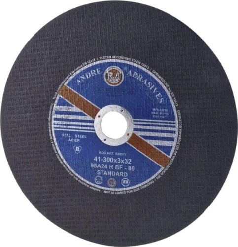 Tarcza do cięcia stali Andre, płaska 300 x 3 x 32 1861166130 - Intertraktor