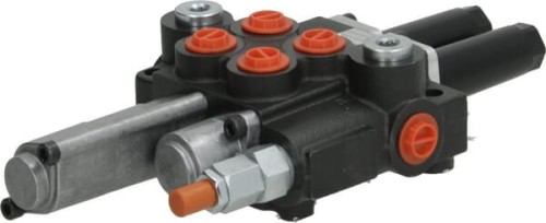 Rozdzielacz hydrauliczny MBV5, 2 sekcyjny A1V-AK16V-G gopart MBV52012GP - Intertraktor